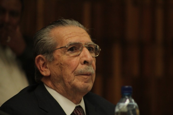 Efraín Ríos Montt. Foto: Roderico Díaz Yool