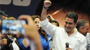 Presidente Hernández, luego de su reciente victoria electoral. Fuente: RTVE