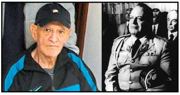 Oscar Mejía Víctores en 2011 (izquierda), crédito de foto: Prensa Libre/EFE, y en 1983 (derecha). 