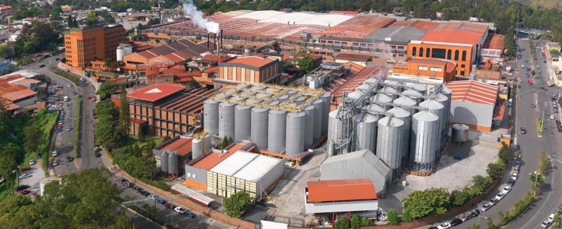 La planta principal de la Cervecería Centroamericana. Foto: www.cerveceriacentroamericana.com